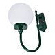 Lisbon 25cm Sphere Wall Light Green - 15665