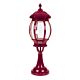 Vienna Pillar Mount Light Large Burgundy - 16000