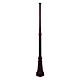 Turin 1.93 Meter Tall Base Exterior Post Burgundy - 16041