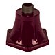 Post Base with Thread to suit Traditional Exterior Range Burgundy - 16065