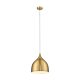 Jade 220mm 1 Light Pendant Brushed Brass - 31412