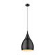 Jade 240mm 1 Light Pendant Black - 31420