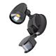 Muro 15 Watt Single Head LED Spotlight with Sensor Dark Grey / Tri Colour - 25057