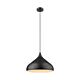 Nova 420mm 1 Light Pendant Black - 31433