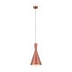 Ruby 185mm 1 Light Pendant Brushed Copper - 31393
