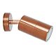 Shadow 6W 240V LED Single Adjustable Wall Pillar Light Copper / Warm White - 49106