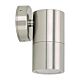 Shadow 240V GU10 Fixed Wall Pillar Light 316 Stainless Steel - 49015