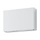 Sierra 12W LED 240V Up/Down Square Wall Pillar Light White / White - 19639
