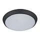 Solar 15 Watt Slimline Dimmable Round LED Ceiling Light Black / Tri Colour - 20939