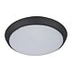 Solar 15 Watt Slimline Dimmable Round LED Ceiling Light Black / Tri Colour - 20939