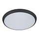 Solar 25 Watt Slimline Dimmable Round LED Ceiling Light Black / Tri Colour - 20941