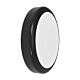 Versa 15/18/25 Watt Round Plain LED Bunker Wall Light Black / Tri Colour - 19800