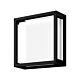 York-12 12W LED 240V Square Bunker Light Black / Warm White - 19654