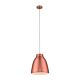Zoey 260mm 1 Light Pendant Brushed Copper - 31375