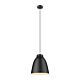 Zoey 260mm 1 Light Pendant Black - 31377