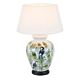 Saigon Table Lamp Green With Shade - EL12200