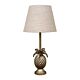 St Martin Table Lamp Antique Brass With Shade - ELANK25758AB