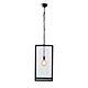 Archie Rose 1 Light Pendant Large Black - ELANK32537BLK
