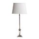 Lyon Table Lamp Shiny Nickel With Shade - ELANK64762SN