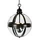 Saxon Pendant Large Black - ELCITWRT18BLK