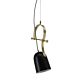 Paterson 1 Light Pendant Black - ELDF2091