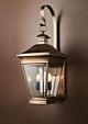 Erikson 1 Light Exterior Industrial Wall Light Brass - ELEI5236B