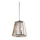 Moulin 3 Light Pendant Large Shiny Nickel - ELGOL2116D33CR