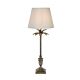 Palm Springs Table Lamp Silver With Shade - ELHK2101