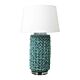 Wynberg Table Lamp Green With Shade - ELJC10150GRN