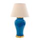 Kingston 1 Light Table Lamp Turquoise With Shade - ELJC11849