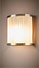Inanda 1 Light Wall Lamp Half Round Glass - ELJE60284