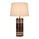 Manly Wooden Table Lamp With Shade - ELKB12618A