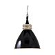 Sardinia 1 Light Pendant Black - ELOM2052BLK
