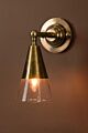 Otto Wall Lamp Antique Brass - ELPIM31376GLAAB