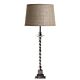 Roxbury Table Lamp Antique Silver With Shade - ELPIM50358AS