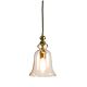 Tivoli 1 Light Small Lantern Pendant Antique Brass - ELPIM50489AB
