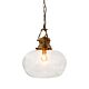 Paddington 1 Light Pendant Large Antique Brass - ELPIM50834AB
