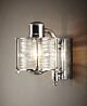 Yarra 1 Light Wall Lamp Antique Silver - ELPIM50839AS
