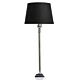 Crawford Table Lamp Silver With Shade - ELPIM56984AS