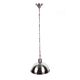 Boston 1 Light Pendant Small Silver - ELPIM57834AS