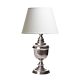 Sheffield Table Lamp Antique Silver With Shade - ELPIM58269AS