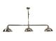 Hampshire 3 Light Pendant Silver - ELPIM59936AS