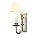 East Borne 1 Light Wall Lamp Antique Silver With Shade - ELPIM901AS