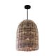 Wicker 1 Light Bell Pendant Small - ELPYRR7500NA