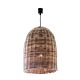 Wicker 1 Light Bell Pendant Large - ELPYRR7600NA