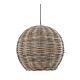 Rattan Round Pendant Large Rustic - ELVAN223