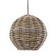 Rattan Round Pendant Small Rustic - ELVAN224