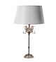 Amarilli 1 Light Light Table Lamp Black/Silver - AML/TL BLK/SIL