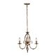 Artisan 3 Light Chandelier Aged Brass - ART3 AGD BRASS