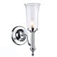 Carroll 1 Light Wall Light Polished Chrome - BATH/CARROLL2 PC